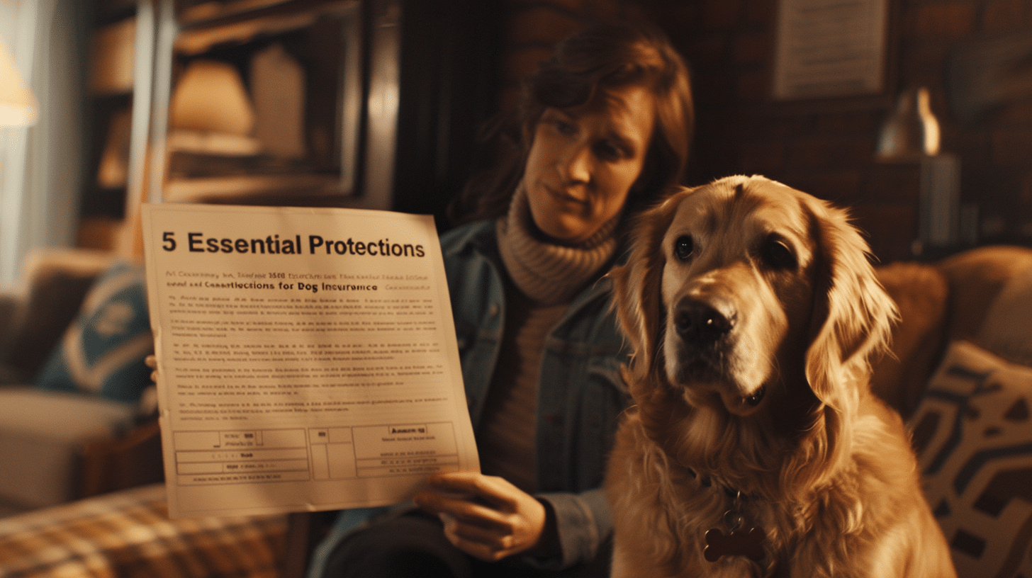 5 protections essentielles pour une assurance chien